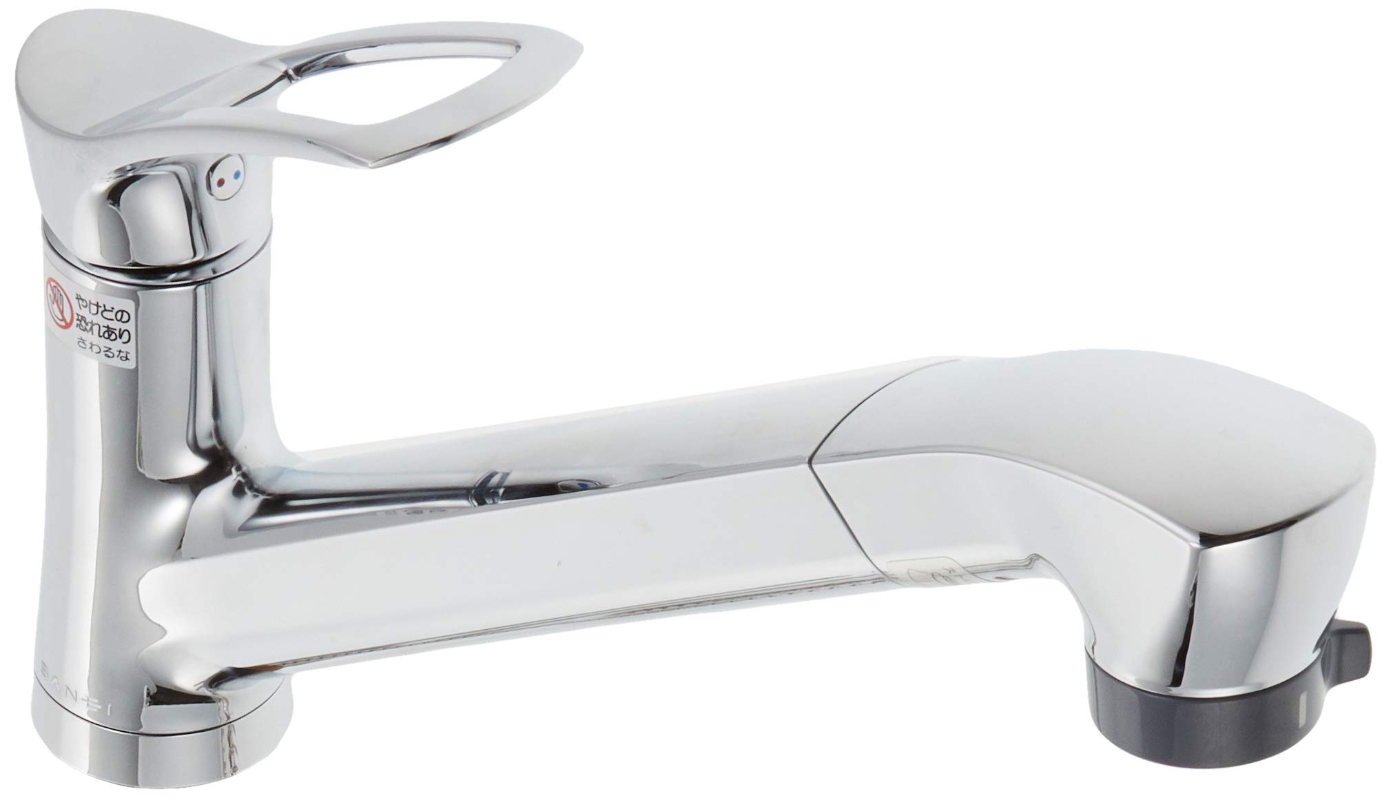 

SANEI Designer Faucet Series Single Spray Mixer Faucet for Kitchen Use [COULE] One-Hole K87120JV-13