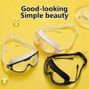 New Swimming Goggles High-Definition Waterproof Anti-Fog Adult Men And Women Swimming Goggles Flat Big Frame Swimming Glasses