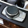 Car Chrome IDrive Button Decor Cover Media Multi Trim For BMW 3 1 5 Accessories.