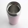 Pearl Metal Water Bottle 300ml Direct Drinking Stainless Steel Mug Pure Pink Premium My Cafe Slim Direct H-6930