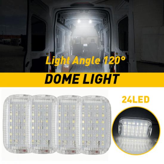 

4PC For 2015-2024 Ford Transit 150 250 350 HD LED Dome Light Cargo Area Interior