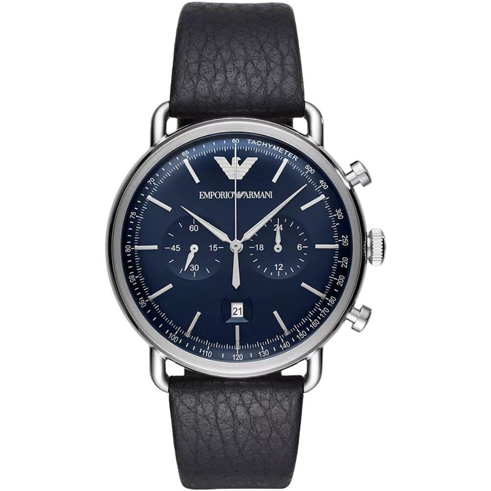 Emporio Armani AR11105 Hronogrāfa Zilā Krāsas
