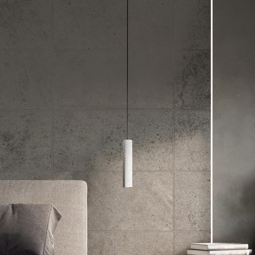 Lampa Wisząca Florio 1 Gu10 Szary Beton Lumilo 06.267.53