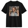 2026 Summer Unisexs Retro Gym Cartoon Girl Printed Sports Fitness Round Neck Tshirt 100 Cotton Neutral Short Sleeve