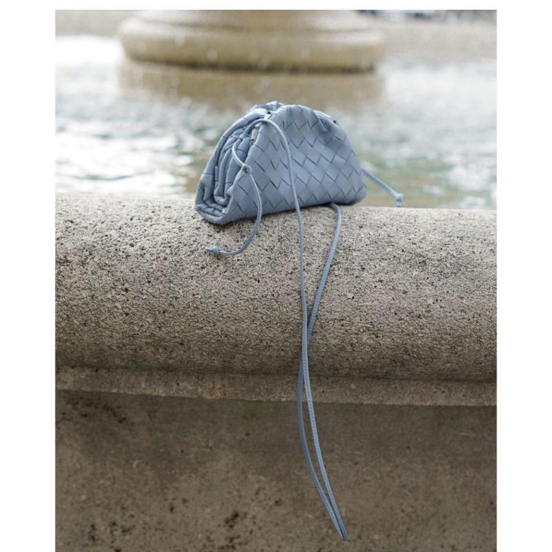 Winter Hand-woven Cloud Bag Trendy Dumpling Bag New Exquisite Fashion One Shoulder Oblique Span Hand Bag