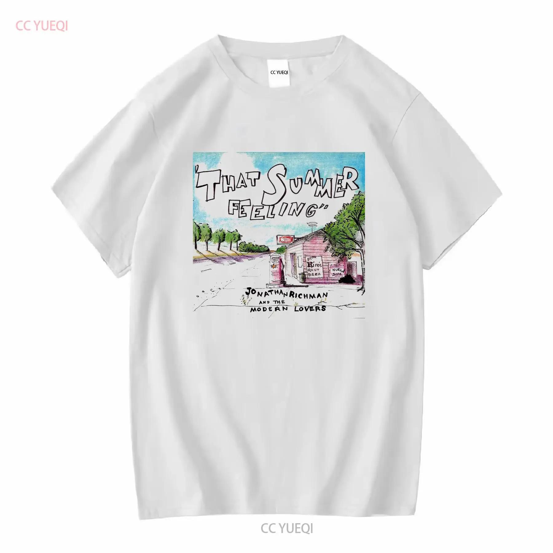 Jonathan Richman Music For Lovers White T Shirt Cotton long or short sleeves vintage Washed Top For Everyday Wear Breathable S разноцветный