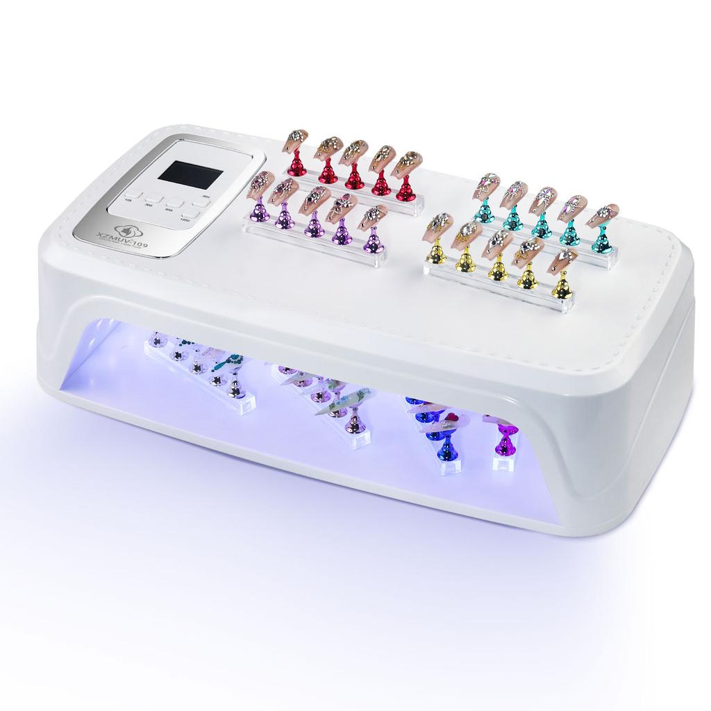 Nail Lamp Professional Hand-Worn Nail Phototherapy Lamp 96 Pcs Dual Light Source High Power Large Space Nail Baking Lamp