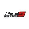 1Pc 3D Metal Car Body Rear Trunk Side Fender Emblem Sticker Auto Exterior Badge Decal