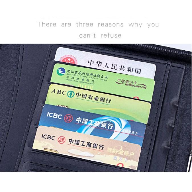 A5 Padfolio File Folder Document Bag with Calculator Zipper Fichario Binder Notebook Briefcase Executive Spiral 6 Ring Note Book