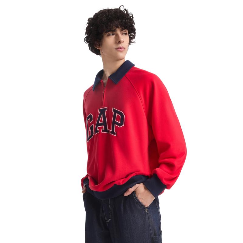 GAP Sweatshirts Unisex Lapel Moderate 639199