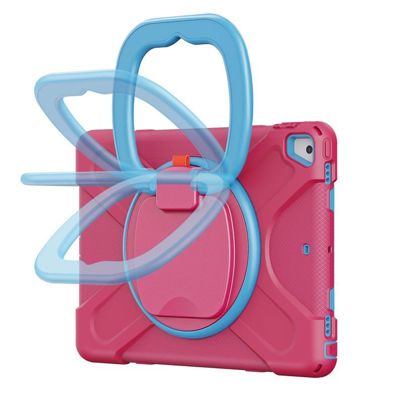 Rotating Wrist Strap Stand Case IPad 9.7 Inch Air Air2 PC Hard Shell With Shockproof Anti-Slip Grip