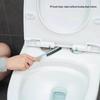 Toilet Brush Set: Wall-Mounted Silicone Duckbill Brush for Deep Cleaning