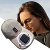 Fan Baseball Hat For Men Extended Brim Sun Block Baseball Hat With Solar/USB Charging Fan Breathable For Beach Fishing Golfing