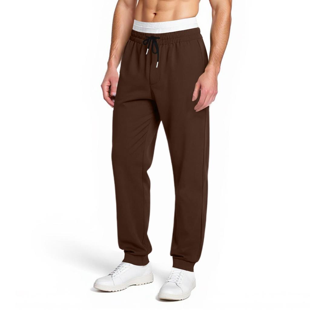 Men'S Sports Pants Running Pants Outdoor Pocket Work Pants Casual Pants