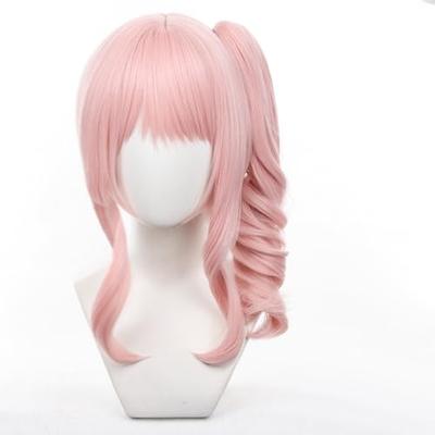 Eileen Mizuki Akiyama Wig from Project Sekai Colorful Stage! Anime Cosplay Wig, Heat-Resistant, Halloween Costume, School Festival Wig (Includes Net)