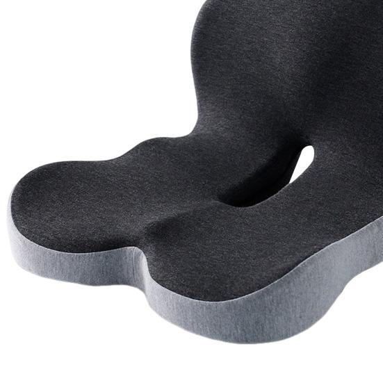 Yousheng Truck Driver Seat Cushion Memory Foam Back Cushion with Adjustable Strap Ergonomic Lumbar Support Cushion for Sciatica Relief Long Drives