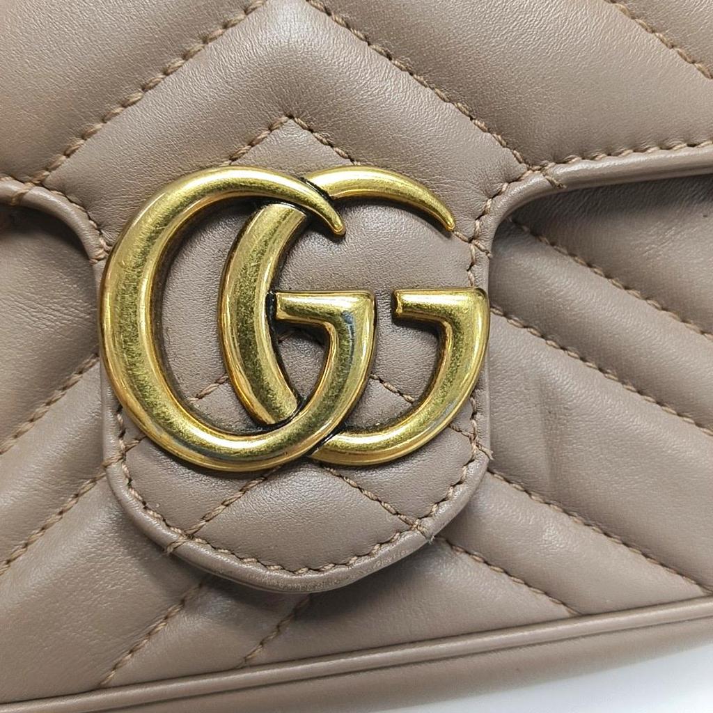[Pre-Owned] Gucci Handbag 'Tan' - Very Good #TBV6O2