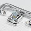 Cosmetic Case 22 x 30 x 21 cm Silver Aluminum