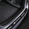Carbon Fiber Auto Protective Rear Trunk Bumper Guard 3D Stickers for BMW E90 E60 E53 E39 E36 E34 E46 E61 X1 X3 X4 X5 X6 X7 Z4