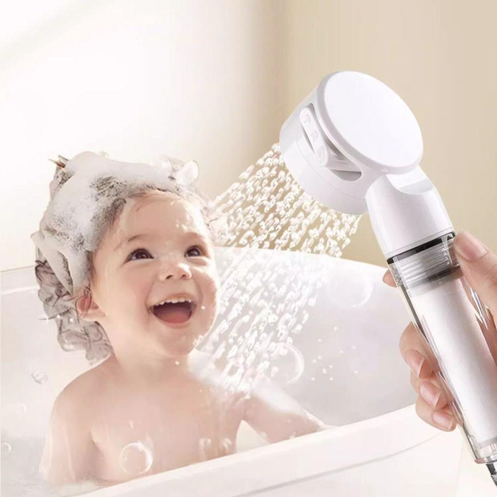Durable Portable Travel Showerhead Detachable 3 Modes Hotel Filter Filter Shower Head Clean Supercharged Showerhead Universal