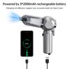 Multifunktionaler Auto-Staubsauger Tragbar 2in1 Akku 16000PA Luftstaubwedel mit 8cps Saugkraft