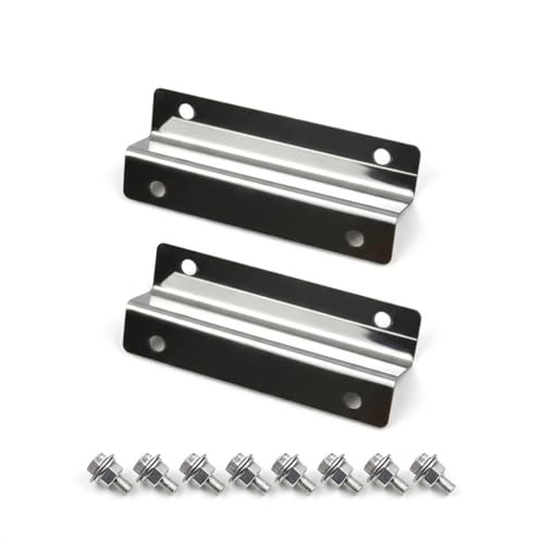 

one+lifestyle Rear Fender Extension Bracket for Light Trucks, Hijet Truck, Sambar Truck, and Pixis Truck, Stainless Steel Mudguard Extension Bracket,