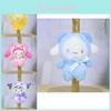 Cute Sanrio Animal Plush Figures Cinnamoroll Kuromi My Melody Pompompurin 12cm