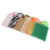 6pcs Kids Small Sensory Mat Various Textures Wrapped Edges Washable Multifuntional Autism Sensory To