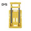 Folding Hand Truck with Wheels 110lbs Load-capacity Rustproof Corrosion Resistant Collapsible Trolly Portable Dolly Luggage Cart