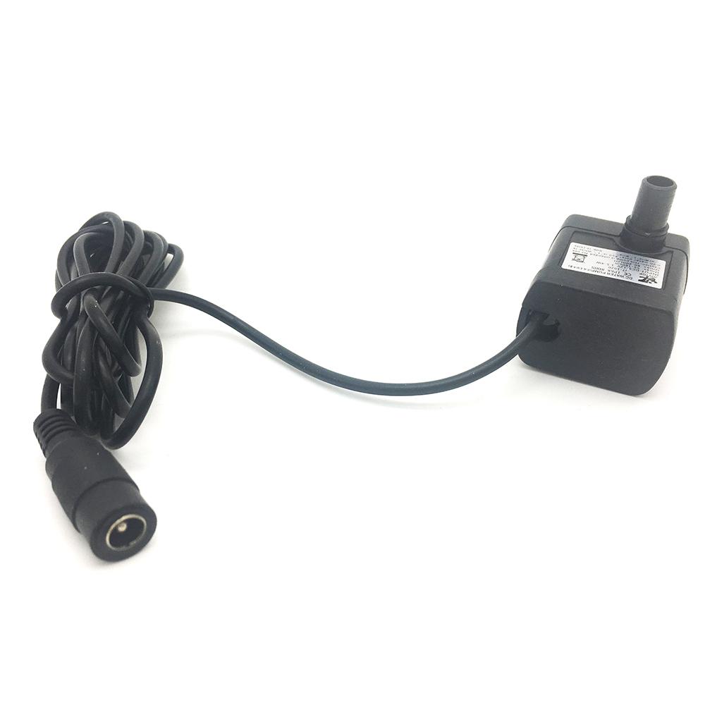 Bomba de Água DC Volume de Água Ajustável 150~280L/h Conector 5.5*2.1mm ou USB Bomba de Água Submersível Micro Sem Escovas Para Aquário