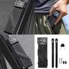 Heavy Duty AntiTheft Cycling Lock with Key and Brackets High Security Bicycles Lock Cycling Accessories Easy to Install