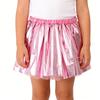 Kids Girl's Gold-Embossed Rainbow Skirt Performance Skirt