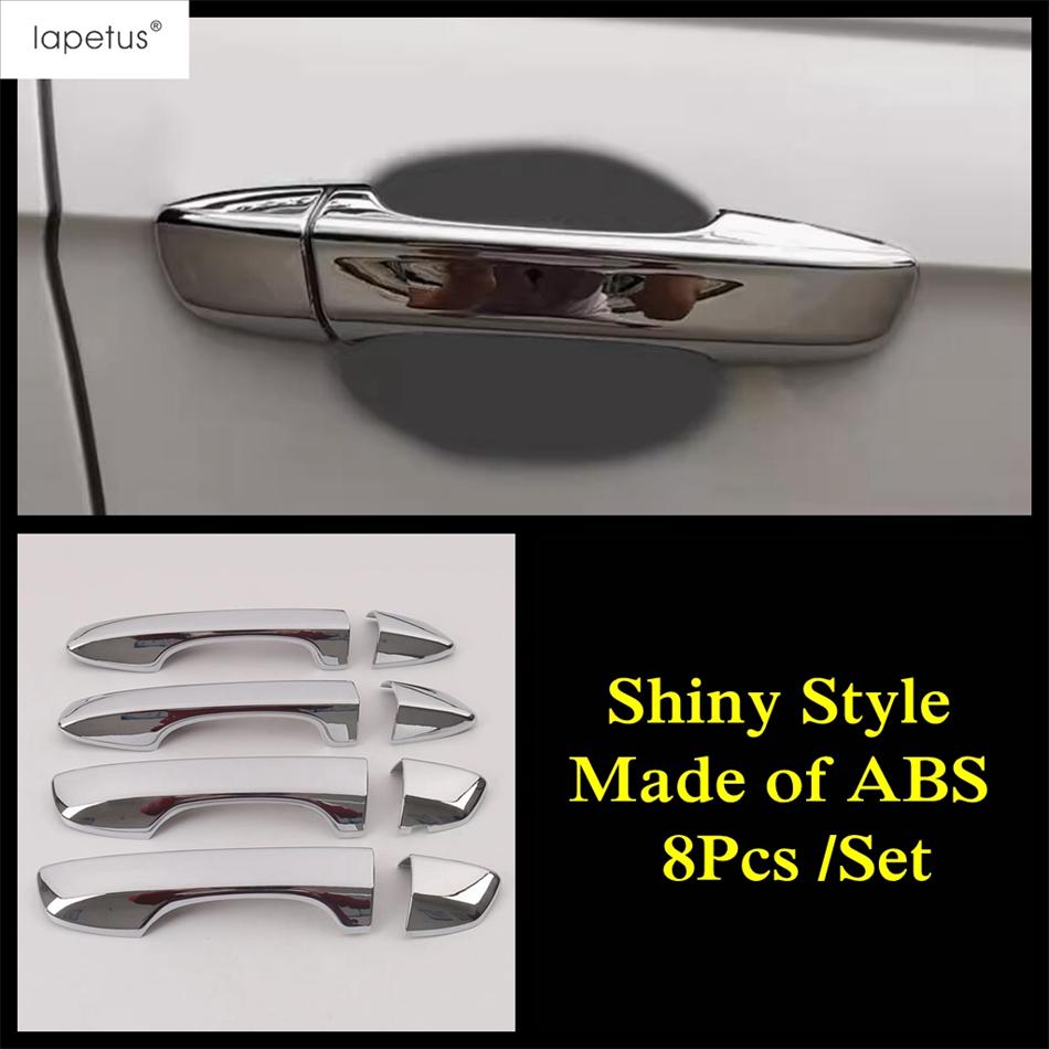 Car Door Handle Decoration Protection Cover Trim For Volkswagen Jetta Mk7  -  ABS Chrome / Black Accessories Exterior