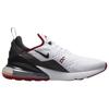 Nike Air Max 270 Stoff Lavsko Sports Fritidssko Herre Sneakers Hvit Svart Rød AH8050-199