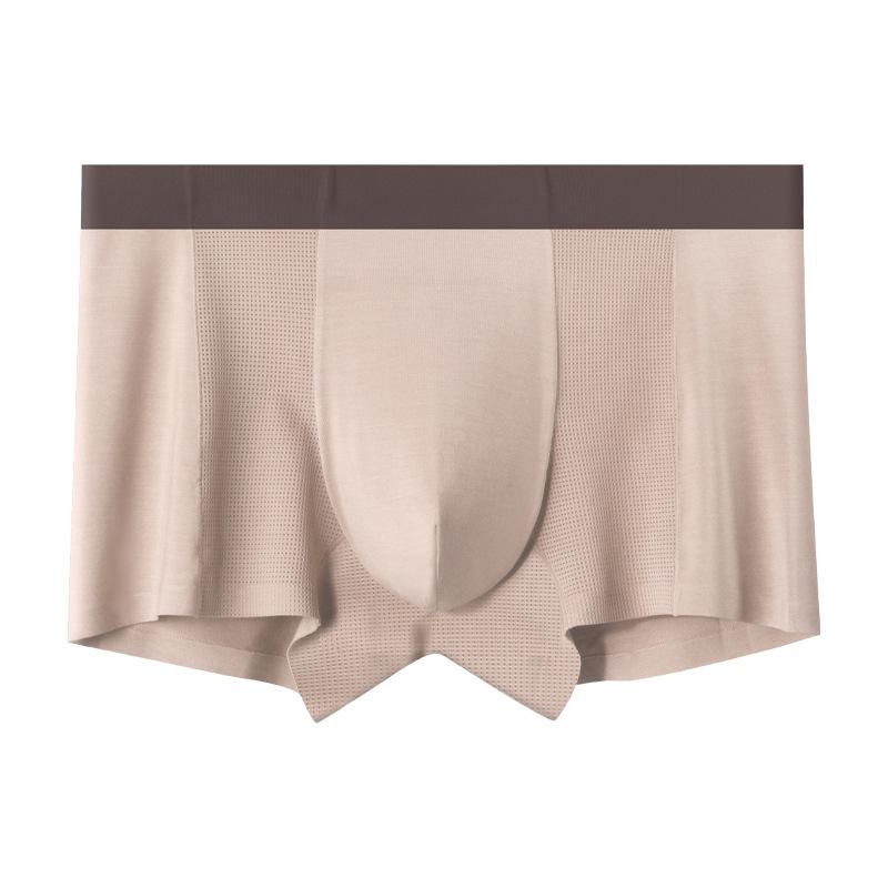 Men s Summer Trend 7A Antimicrobial Small Mesh Breathable Briefs L