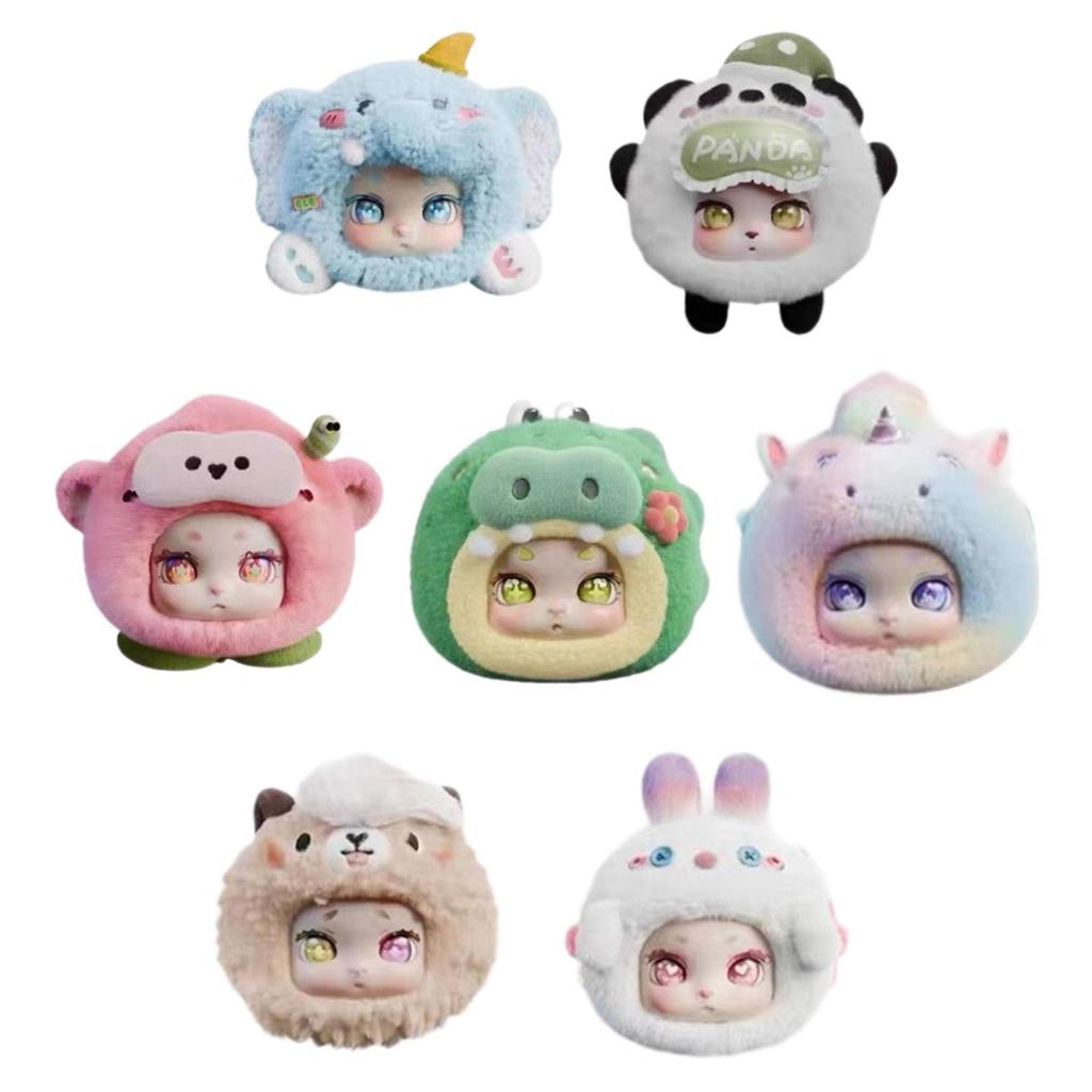 6x Lokiki Lovely Plush Doll Moale Mini Jucărie de Plus Păpușă Animală pentru Fete Copii Copii