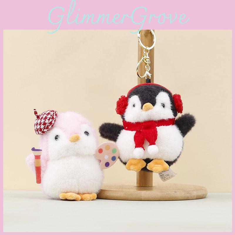 Jucărie de pluș pinguin animal drăguț pentru genți și decorațiuni auto
