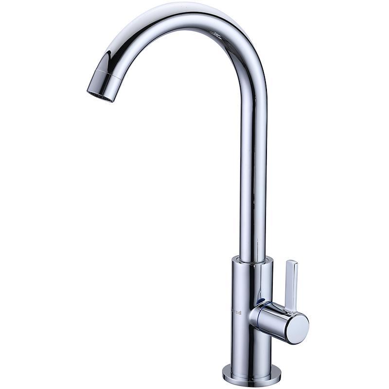 Larsd Single Cold Water High Arc Kitchen Faucet