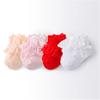 4Pairs/lot Newborn Baby Socks For Girls Cotton Lace Infant Girls Sock Princess Bow Toddler Baby Girls Socks Spring 0-24M