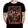 Horror Movie T Shirt Evil Dead Book of the Merchandise Oversized Vintage Washed Unisex Comfortable Versatile Soft Casual Homme