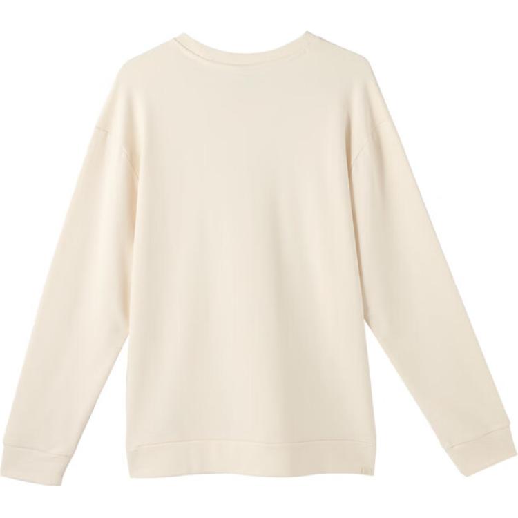 Puma Better Sportswear Solid Color Casual Crew Neck Long Sleeve Sweatshirt Men Sweatshirt Cotton-Linen-Natural 686327-99