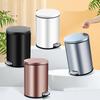 6L/8L/12L Auto Soft Close Stainless Steel Dustbin Minimalist Design Trash Bin Household Large Capacity Rubbish Bin