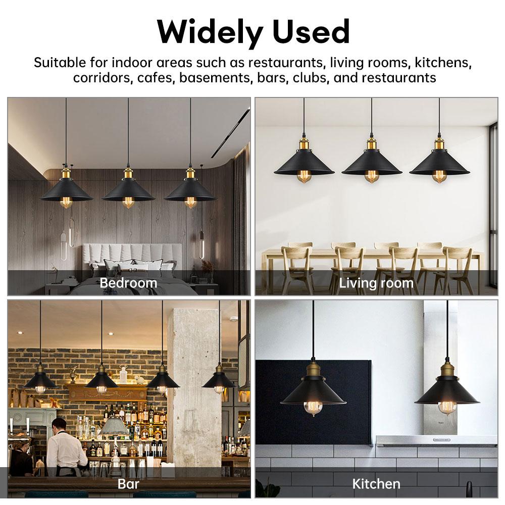 Lampă suspendată vintage Loft Rusia Lampă suspendată E27 Retro Lampă suspendată Abajur pentru bucătărie Sufragerie Dormitor Iluminat acasă