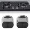 2pcs Rotary  Type Gas Stove Control Knob Easy Instal Rotary Switch Knob Stove Knob  Gas Cooktop
