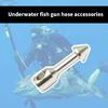 2Pcs Portable Fishing Tackle Spearfishing Insert Diver Speargun Band Diver Spearfishing Wishbone Nails Stainless Steel