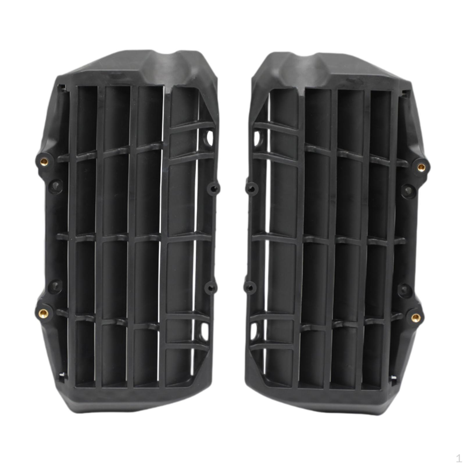 

Мотоциклетный радиатор Guar Замена стабильной производительности радиатора решетки Защитная решетка чёрный