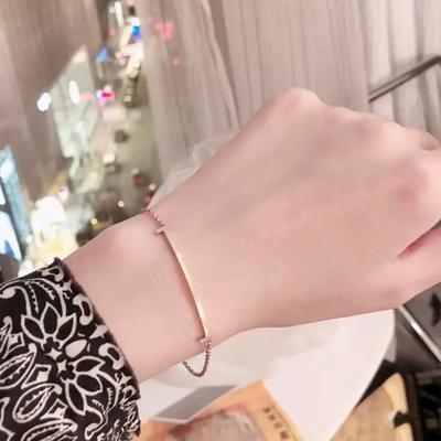925 Silver Women's Bracelet Classic Pop Simple Smile Bracelet Tricolor Charm Party Jewelry 1:1 Luxury Brand Accessories