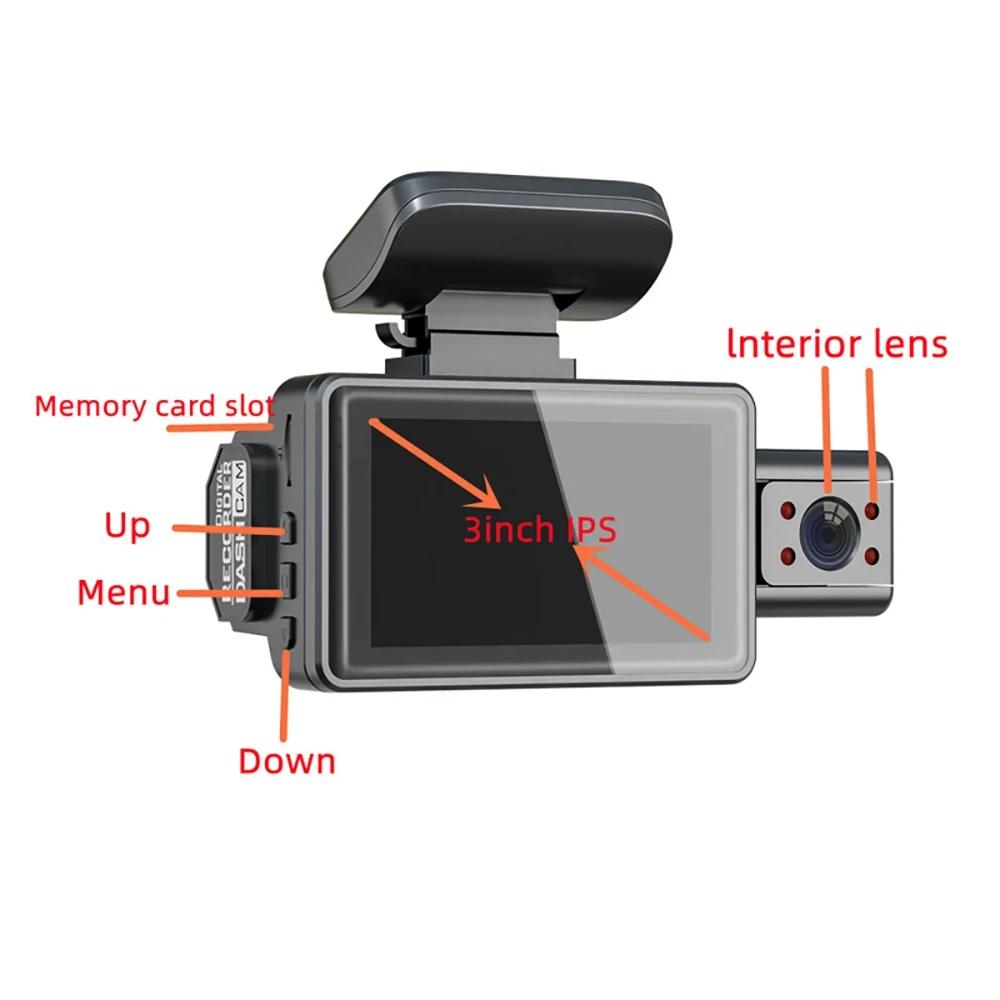 3 Inch Dash Cam For Cars 1080P Inside Video Recorder Car WIFI Camera for Vehicle Night Vision Car DVR Black Box Car Assecories