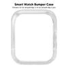 Hard Bumper Case Shockproof Watch Protective Cover Frame Replacement Accessory Fit for Amazfit Bip 3 Transparent
