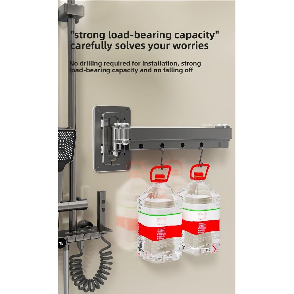 Opvouwbare Badkamer Divider Zonder Boren Waterdicht Nat-Droog Scheiding Douchegordijn Legering Rail Douche Afscheiding Benodigdheden